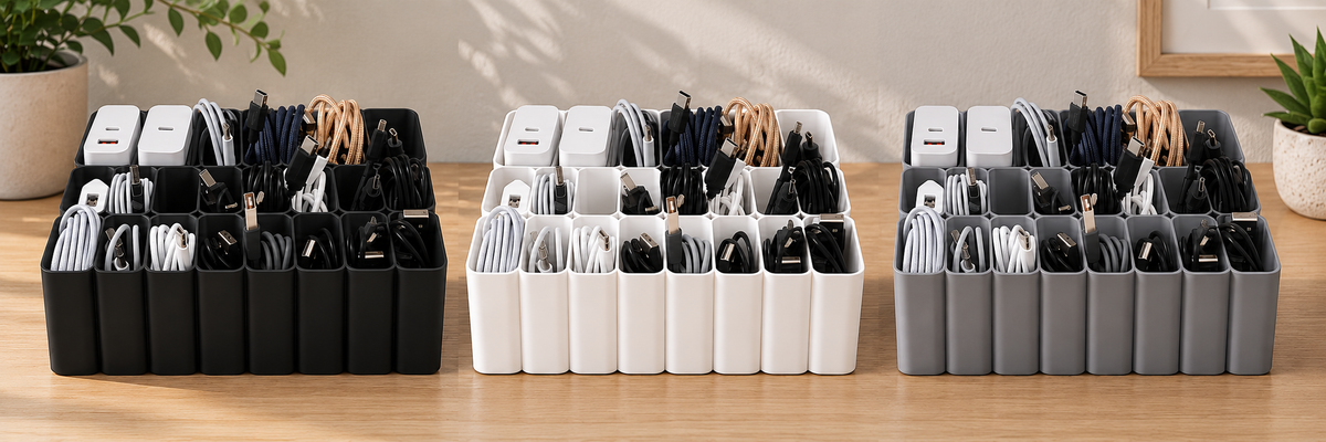 25 Slot Cable Organizer