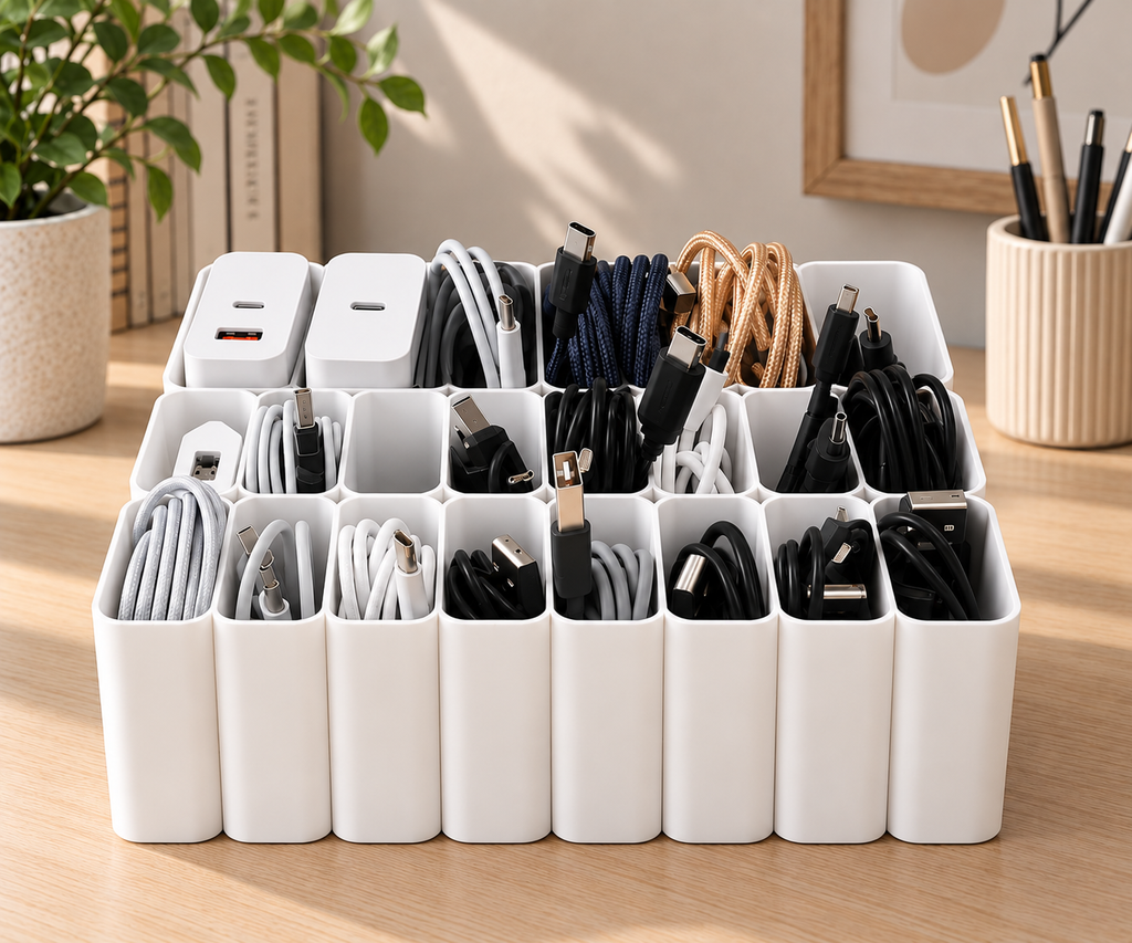 25 Slot Cable Organizer