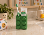 Brick-Style Kids Toothbrush Holder