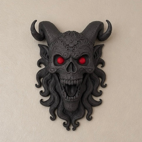 Demon Skull Wall Decor