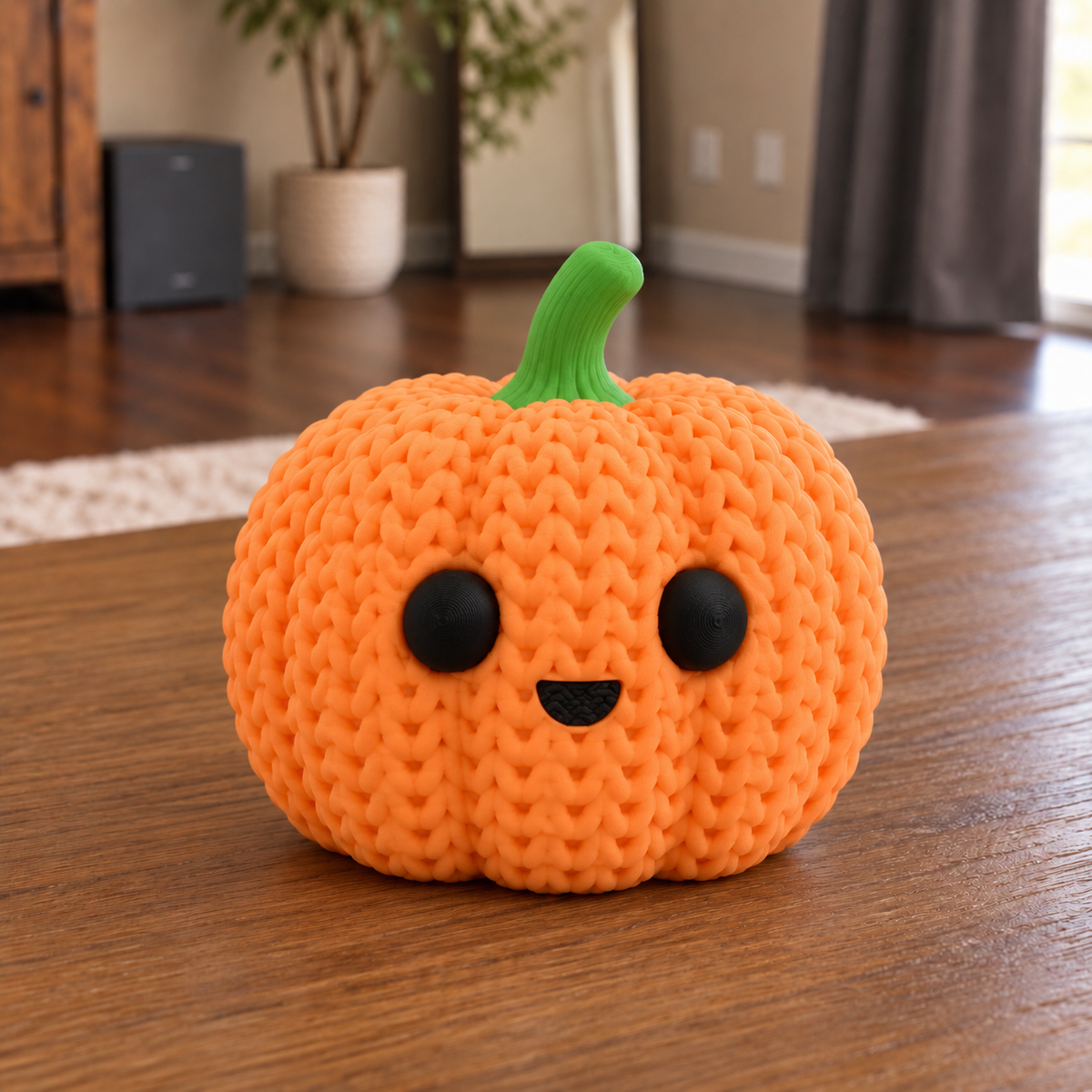 Knit Style Pumpkin
