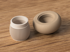 Japandi Mushroom Container