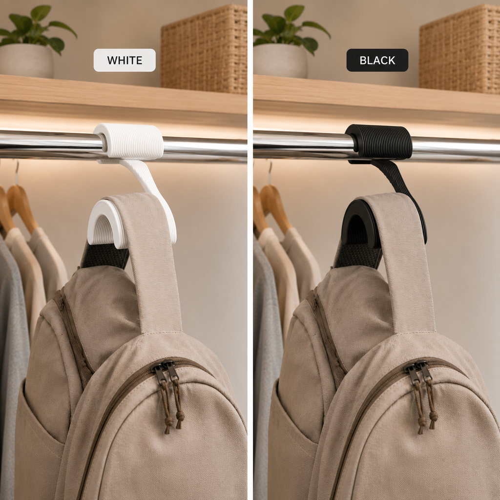 Ribbed Backpack & Bag Closet Hanger