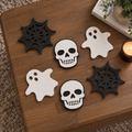 Halloween Coaster Set, Pack of 6