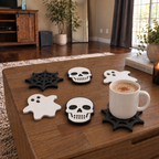 Halloween Coaster Set, Pack of 6