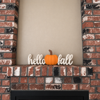 Hello Fall Decor