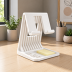 Raised iPad Stand w Organizer Tray