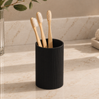Ribbed Toothbrush Holder