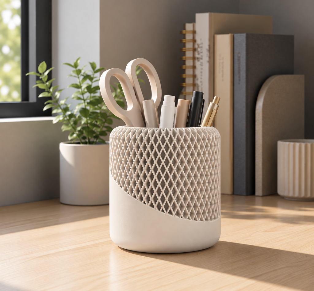 Lattice Pencil & Pen Holder
