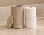Ribbed Toilet Paper Holder